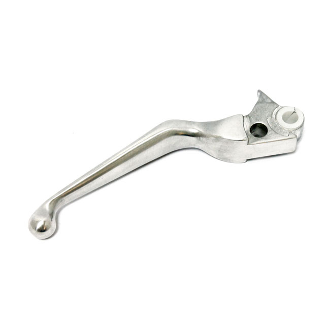 Handlebar Lever, Brake. Polished 96-17 Dyna, 96-14Softail, 96-07Tourin