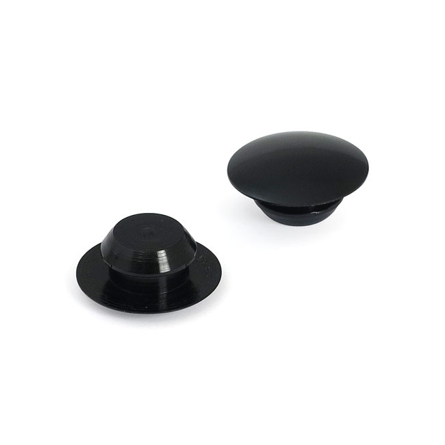 Handlebar Grip End Plug Set. Black