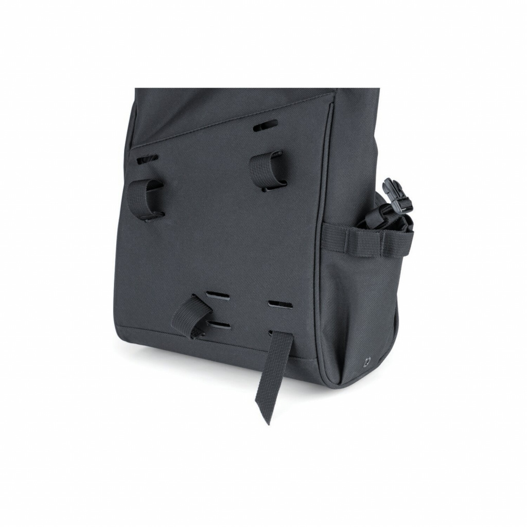 Kuryakyn, Hoodrat universal swing arm bag, black Most exposed triangul