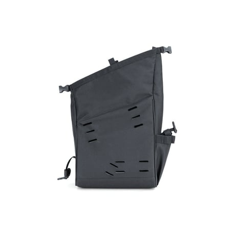 Kuryakyn, Hoodrat universal swing arm bag, black Most exposed triangul