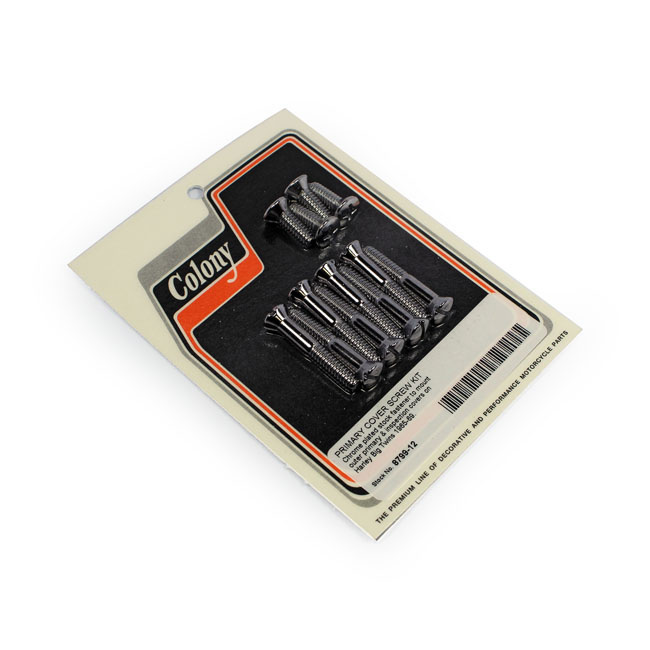 Colony Primary Mount Kit Slotted Style, Chrome 65-69 B.T.