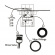 Fuel Tool, Check Valve Rebuild Kit 01-22 H-D With Delphi Fuel Injectio