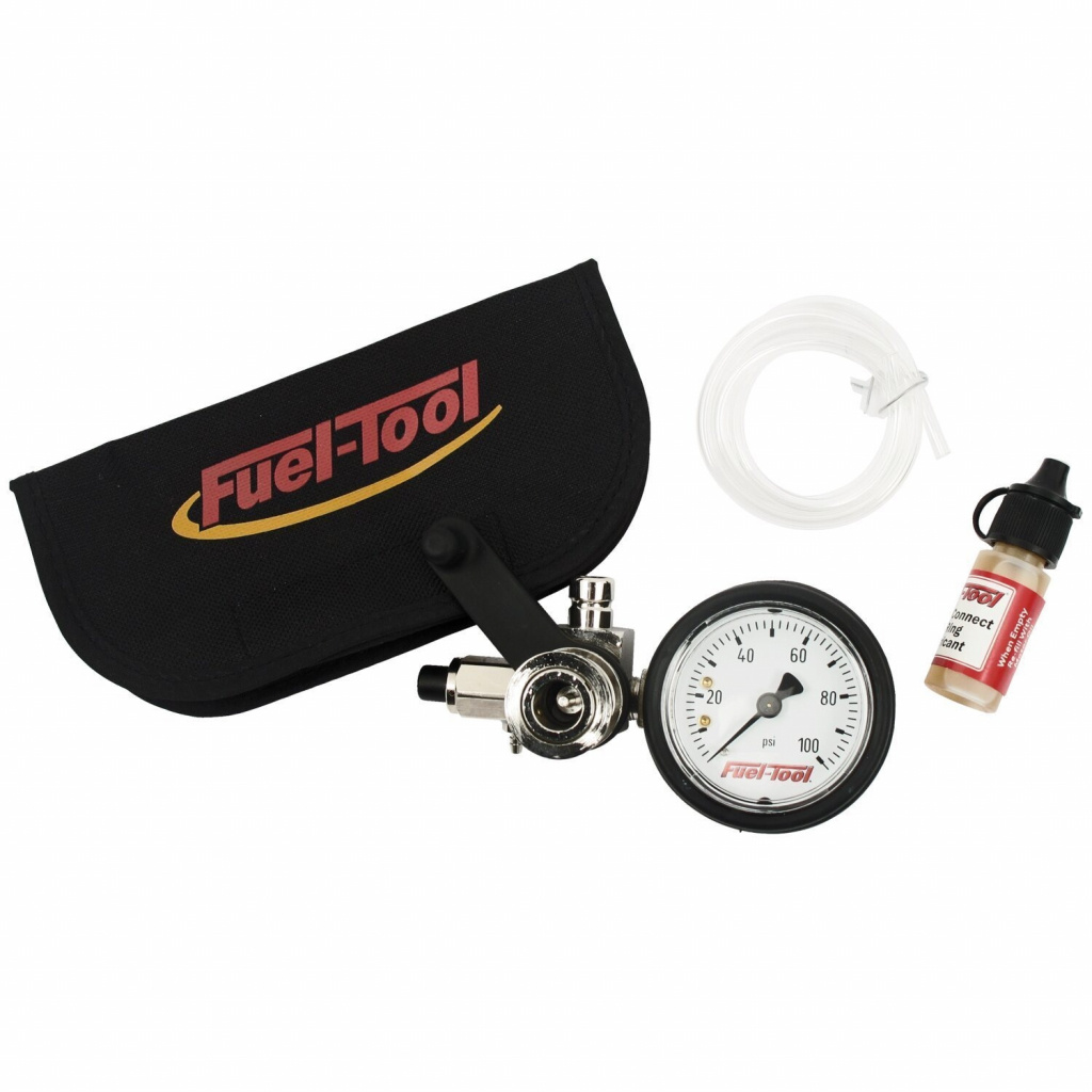 Fuel Tool, fuel pressure gauge Fuel injected H-D Used with fuel inject