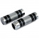 Knurled handlebar grip set 74-22 H-D with single or dual throttle cabl Knurled handlebar grip set 74-22 H-D with single or dual throttle cabl