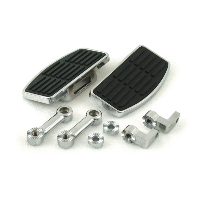 Adjustable Mini Floorboard Set 84-15 Fxst Softails (Excl. Flst Models)