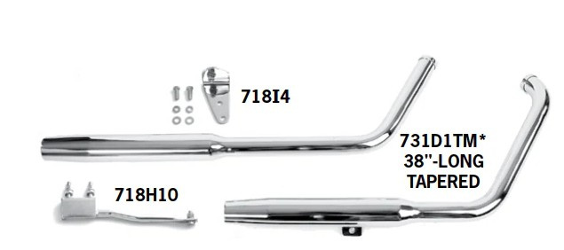 Paughco, Shotgun Tapered Exhaust (38