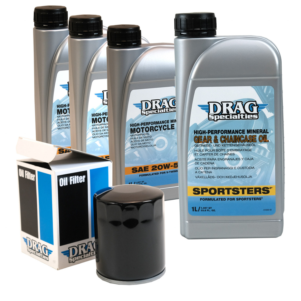 Servicekit Sportster Drag Specialties (Svart)