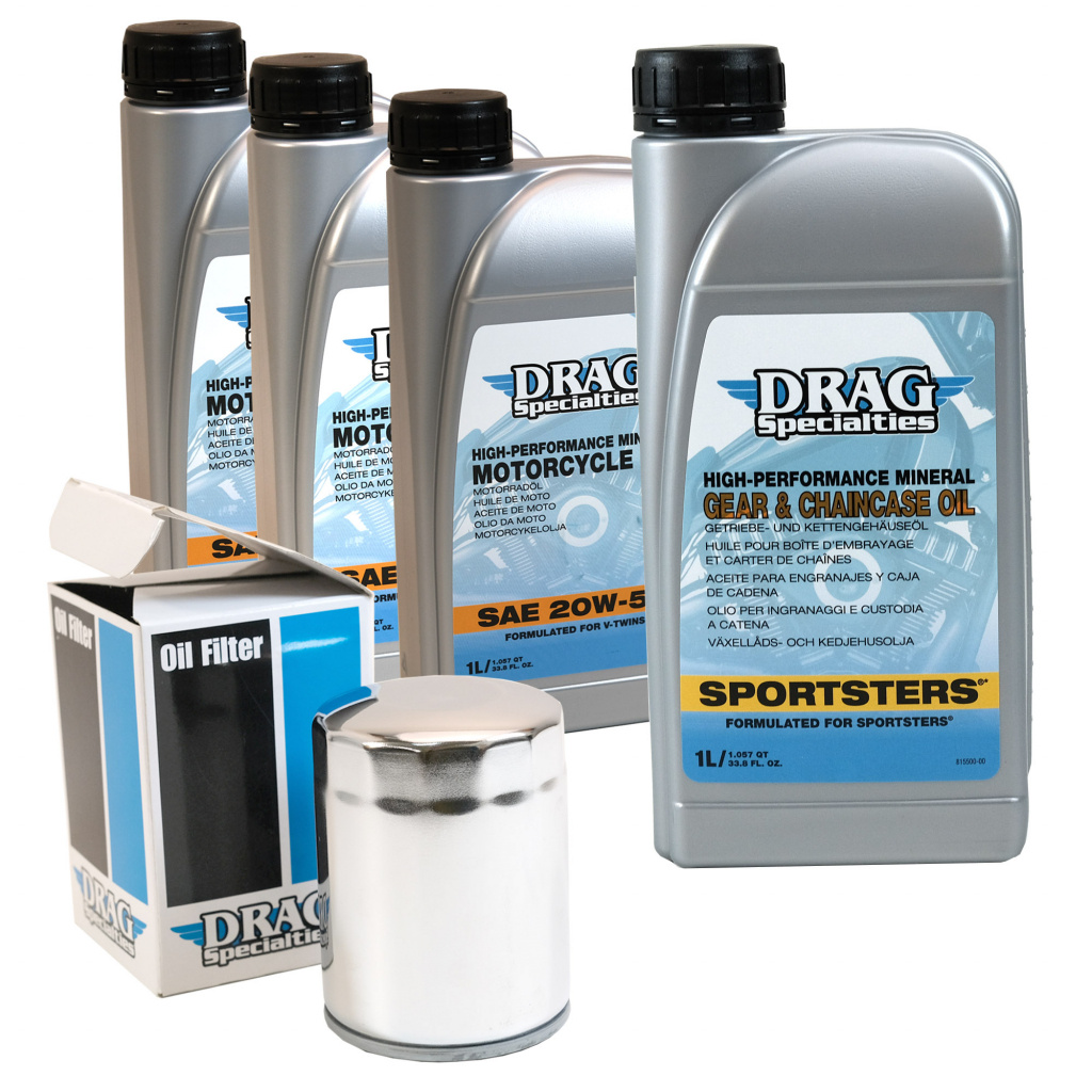 Servicekit Sportster Drag Specialties (Krom)