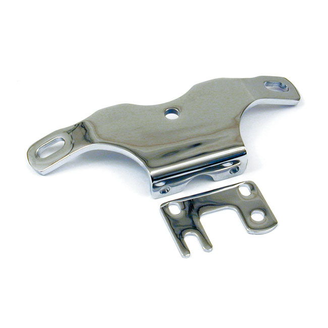 Motormount Heavy Duty W/Coil Mount. Chrome 84-94 Fxr