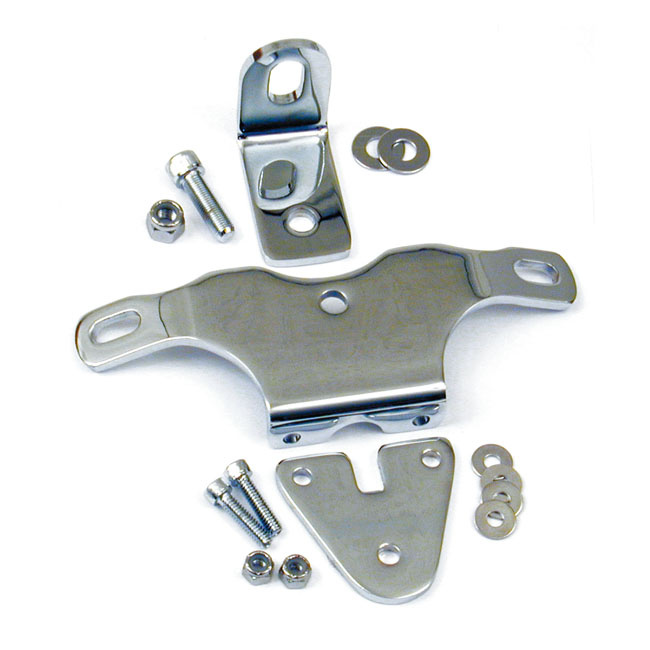 Motormount W/Coil Mount Custom Heavy Duty. Chrome 84-99 Softail In Cus