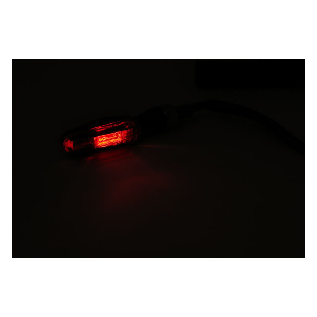 Cob, Led Taillight / Turn Signal Combo. Black Universal