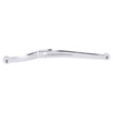 Shifter lever, heel/toe style. Chrome 54-73 FL (NU)  With splines. Chr