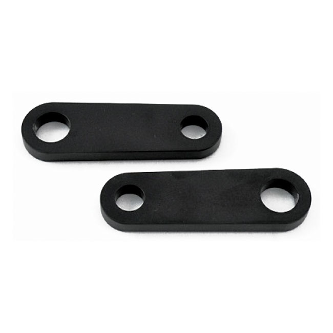 Xl Sportster Turn Signal Mount Brackets. Rear. Black Xl Sportster