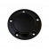 Stepped Point Cover 5-Hole. Black 99-17 Twin Cam