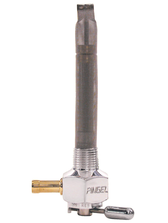 Pingel Power-Flo Petcock Hex Alu 57-74 Tanks 3/8