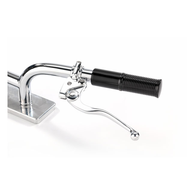 Kustom Tech, Fl Handlebar Grip Set. Internal Throttle, Black 1