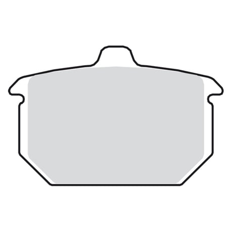 EBC, brake pads. V-Pad semi sintered copper Rear: 82-E87 XL Sportster,
