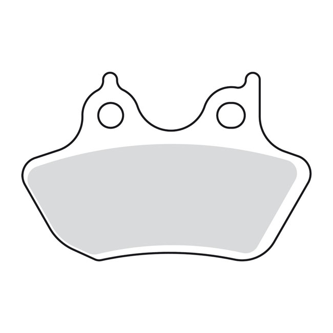 EBC, Double-H Sintered brake pad set Front/rear: 00-07 B.T. (excl. FXS