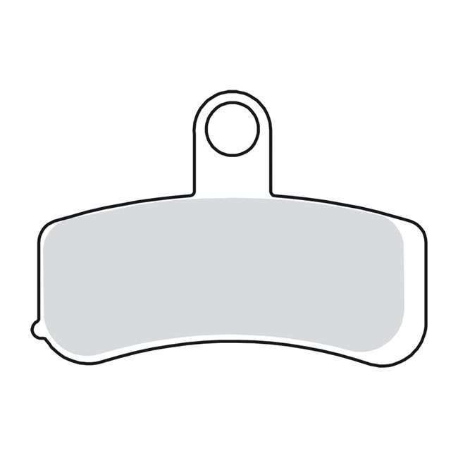 EBC, Double-H Sintered brake pad set Front: 08-14 Softail