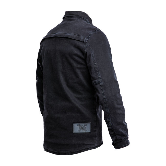 John Doe Motorshirt Xtm® Denim Black Male Size 4Xl
