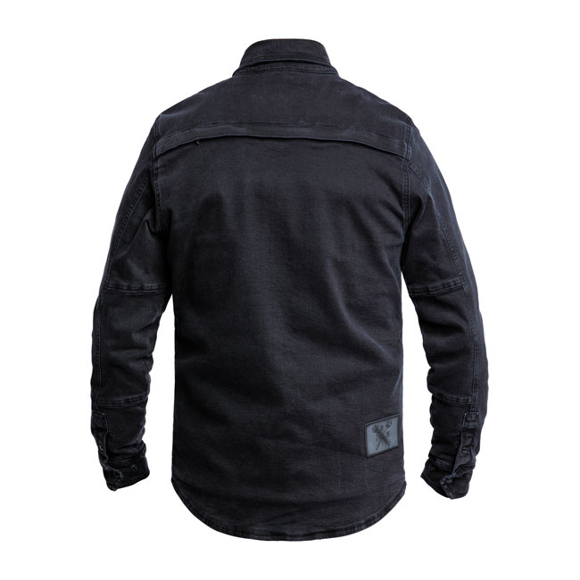 John Doe Motorshirt Xtm® Denim Black Male Size 4Xl