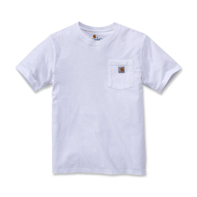 Carhartt Workwear Pocket T-Shirt White Male Size M
