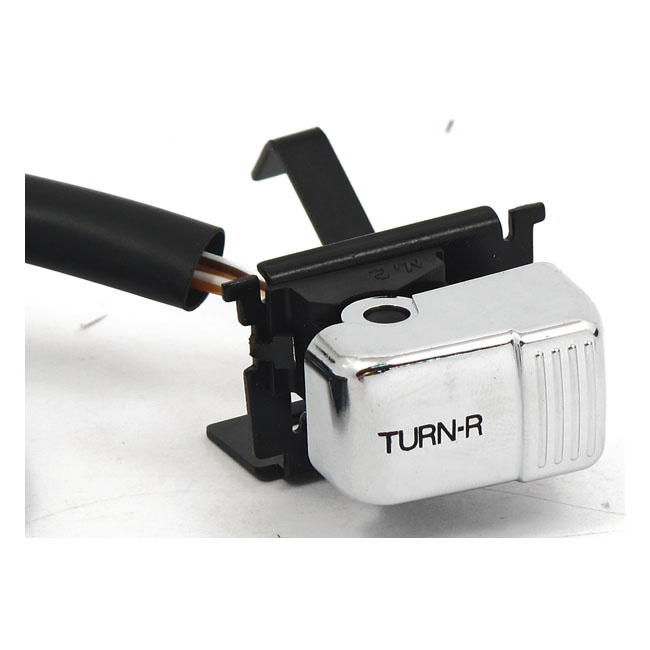 Right Turn, Handlebar Switch. Chrome 96-99 All H-D