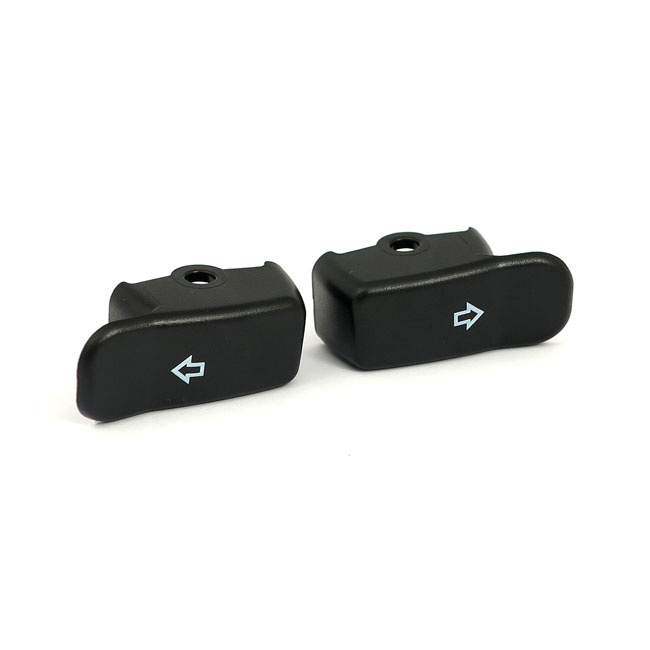 MCS turn signal switch extender cap set. black 11-22