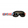 Roeg Jettson Helix Goggle Black And Striped Strap One Size Fits Most