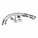 Goodridge Brake Line Rear, Stainless Clear Coated 87-03 Xl Models Goodridge Brake Line Rear, Stainless Clear Coated 87-03 Xl Models