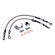 Goodridge Brake Line Rear, Stainless Clear Coated 87-03 Xl Models Goodridge Brake Line Rear, Stainless Clear Coated 87-03 Xl Models