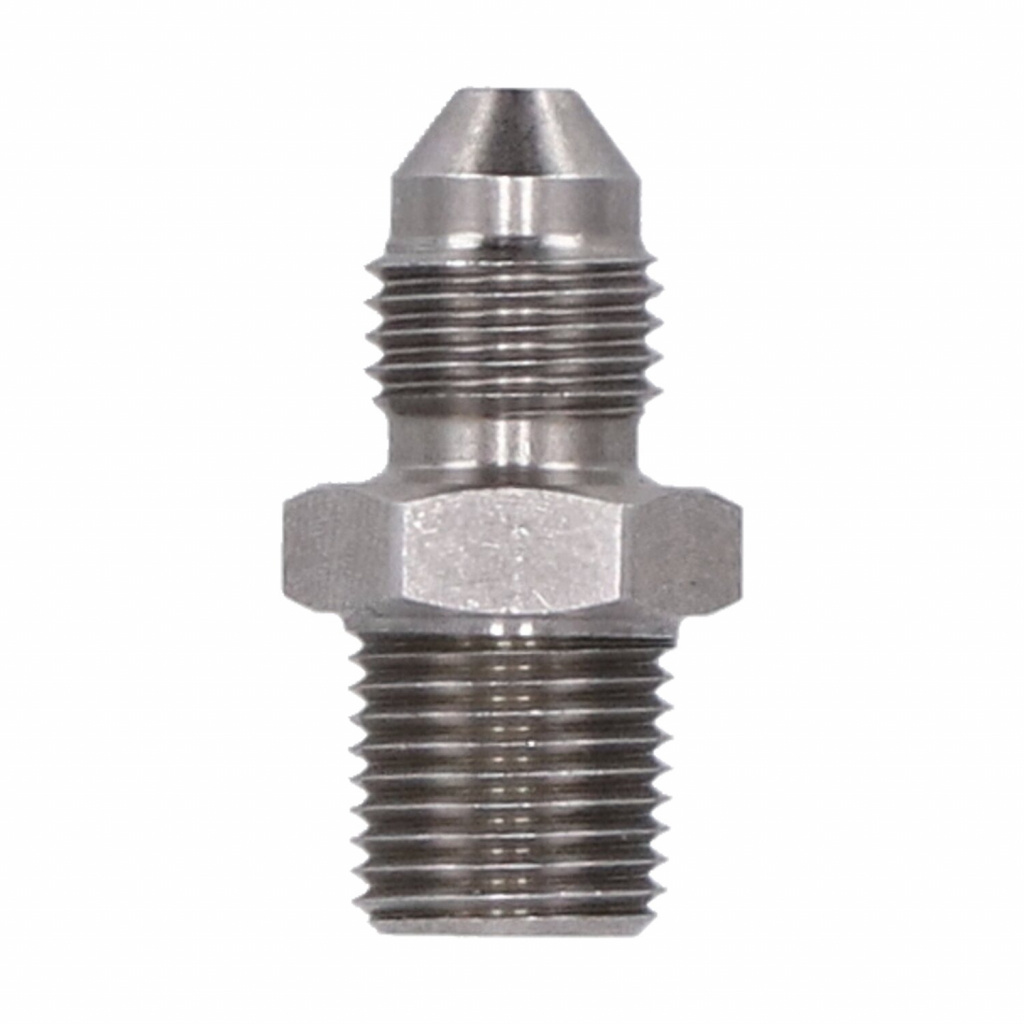 Goodridge adapter fitting, high polished stainless steel  Stainless st