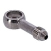 Goodridge, Slimline banjo fitting 7/16 straight 11mm. SS  High polishe