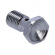 Goodridge Banjo Bolt, M10 X 1.25, Chrome Universal Goodridge Banjo Bolt, M10 X 1.25, Chrome Universal