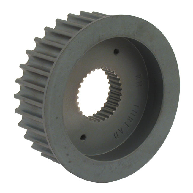 Transm Pulley, 32T. 06-17 Dyna, 07-17 Softail, 07-16Touring