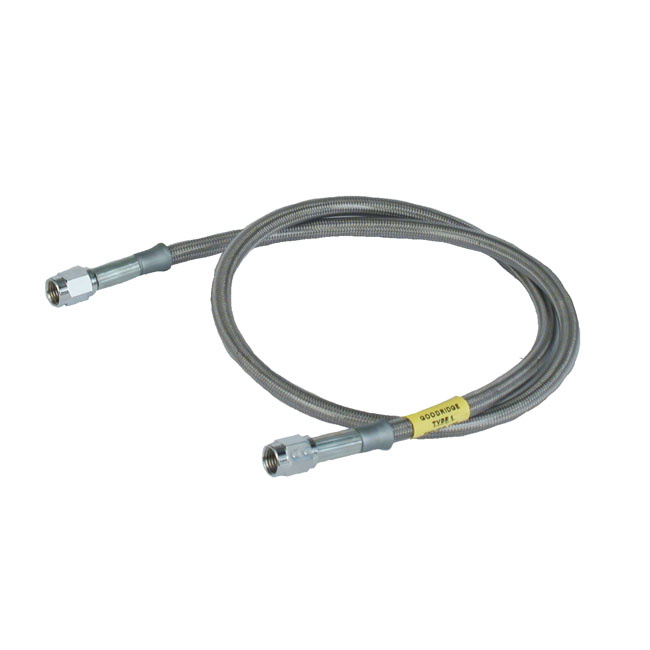 Goodridge Brake Line Kit Clear Coated Stainless, 20