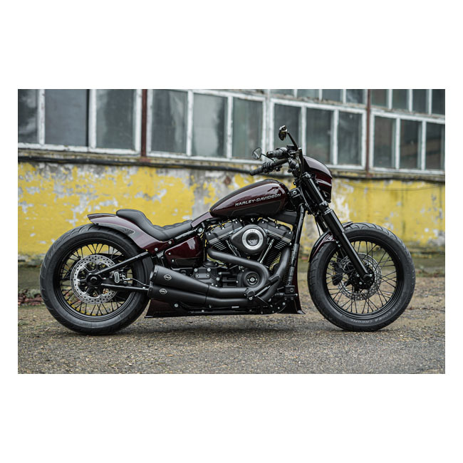 Killer Custom, 'Bobbstr' rear fender kit. For150-180 tire M8 Softail: