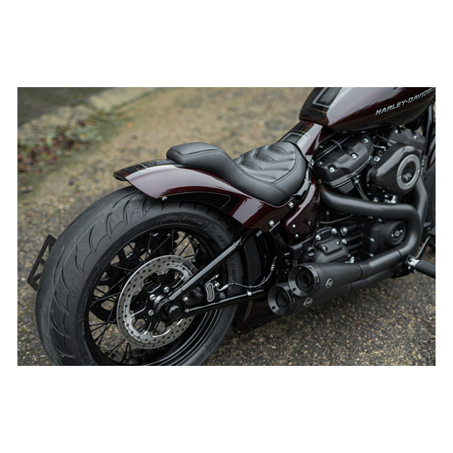 Killer Custom, 'Bobbstr' rear fender kit. For150-180 tire M8 Softail: