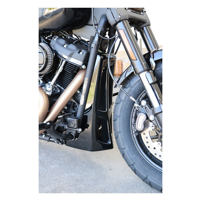 Cult-Werk, Bug Spoiler 'Custom'. Gloss Black 18-23 Softail (Excl. Fat