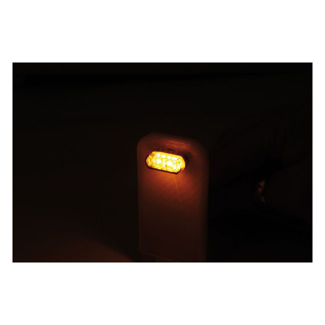 'Module 1' Turn Signal / Position Light. Smoke Lens, Ece