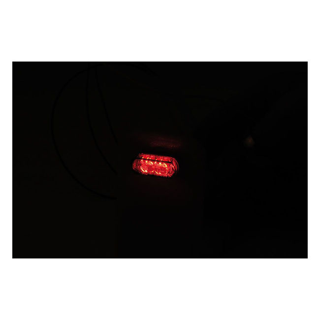 'Module 1' Taillight / Turn Signal Combo. Smoke Lens, Ece