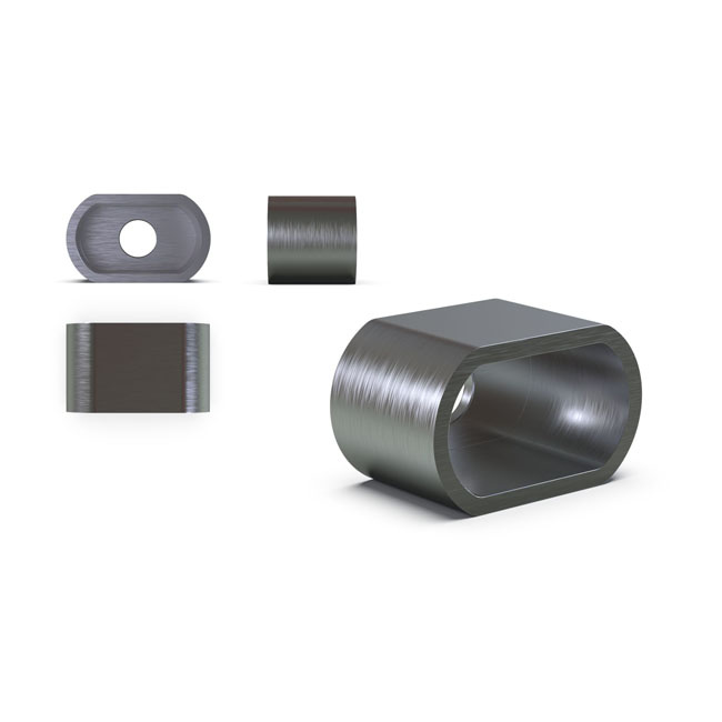 Steel Weld-In Housing For 'Module 2' Lights 'Module 2' Led Lights