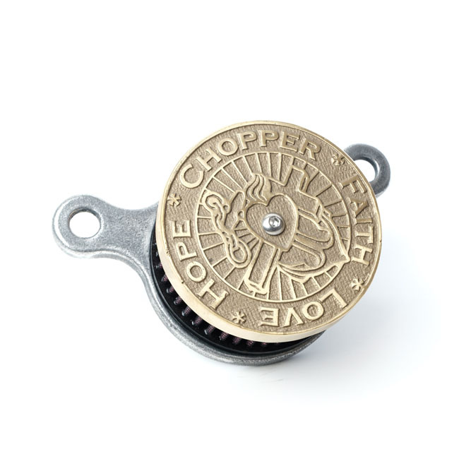 Wannabe Choppers, Wannasucker 'Cflh' Air Cleaner. Brass Cv Carb: 93-99