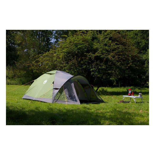 Coleman Darwin 2+ Tent Dark Grey/Army Green Size 330X20