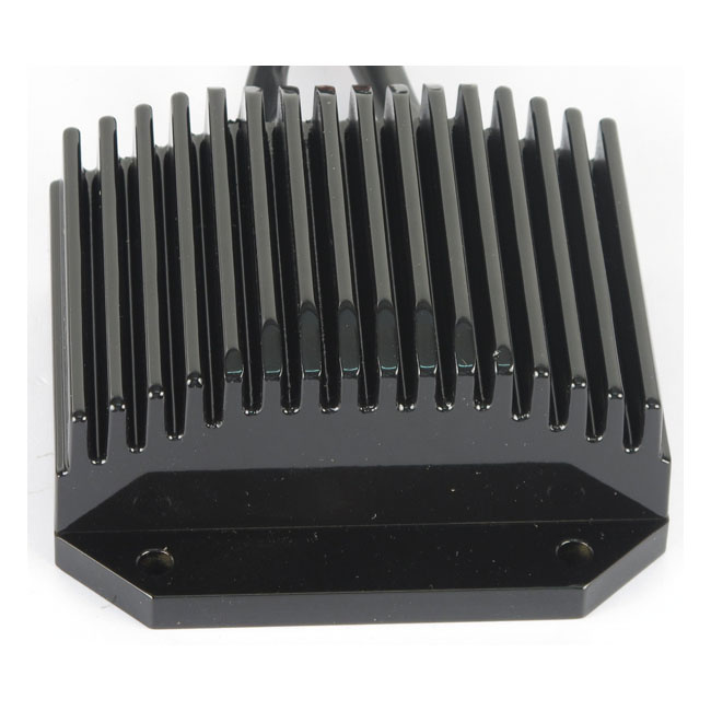 Cycle Electric, Voltage Regulator/Rectifier. Black 08-17 Dyna