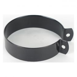 Cycle Electric, Strap Generator Brush Cover. Black 66-69 B.T., 57-81 X