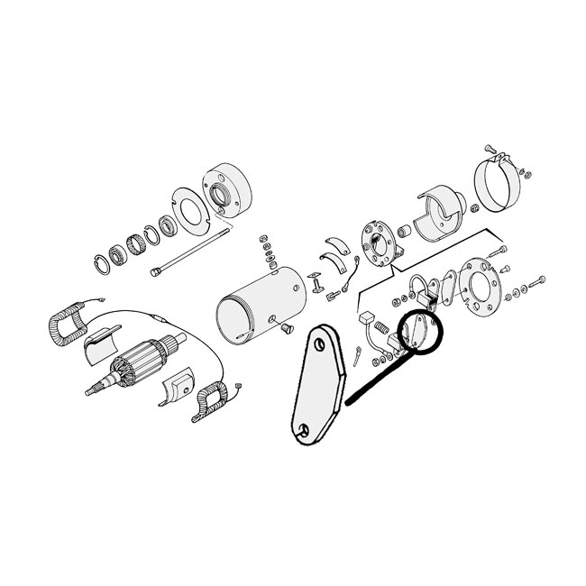 Cycle Electric, Brush Plate Insulator