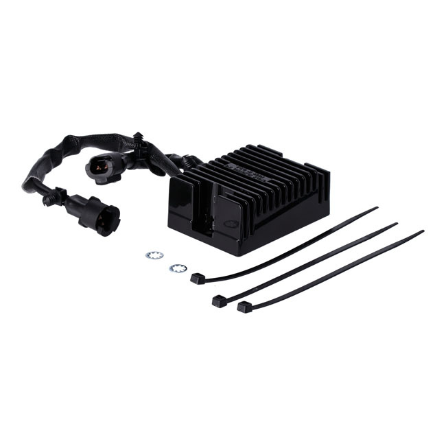Cycle Electric, Voltage Regulator/Rectifier. Black 09-13 Xl, 08-12 Xr1