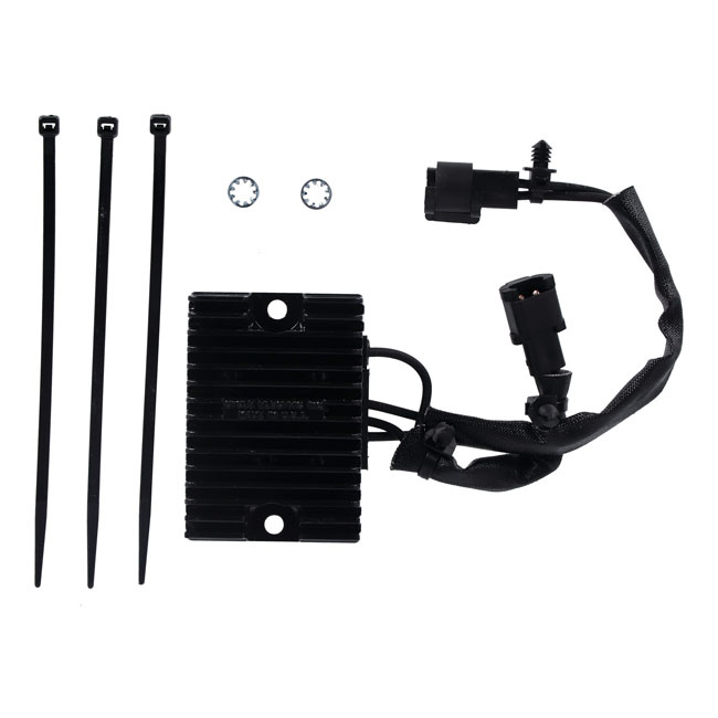 Cycle Electric, Voltage Regulator/Rectifier. Black 09-13 Xl, 08-12 Xr1