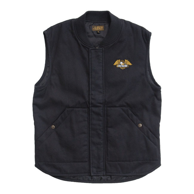 Loser Machine Condor Ii Vest Dusty Black Size L